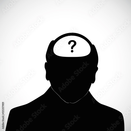 alter vergesslicher mann