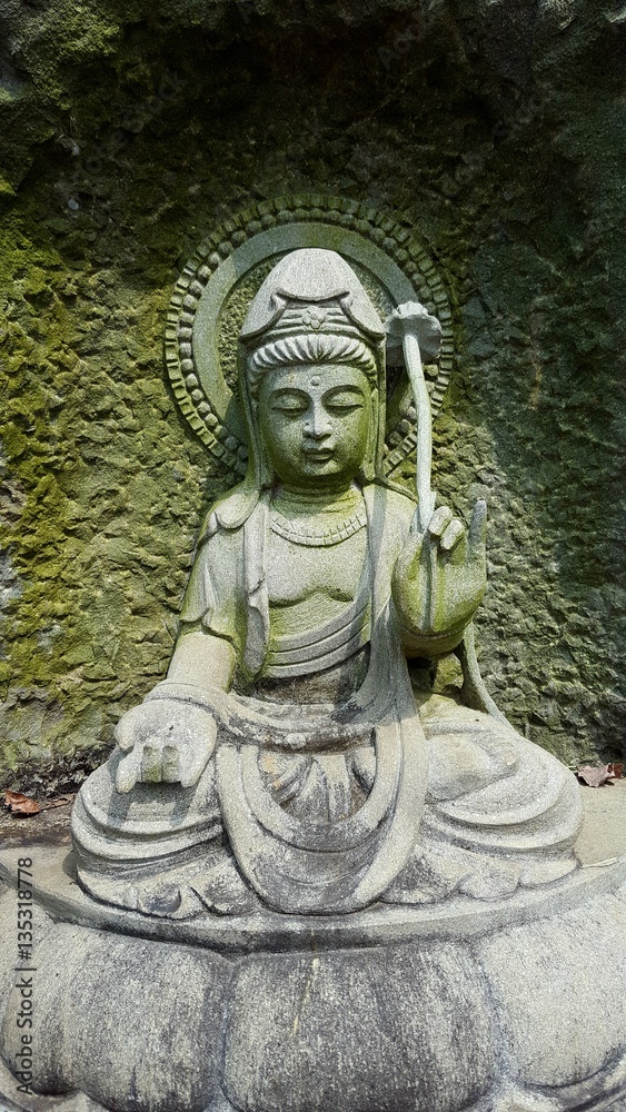 Buddha statues at Fo Guang Shan Monastery