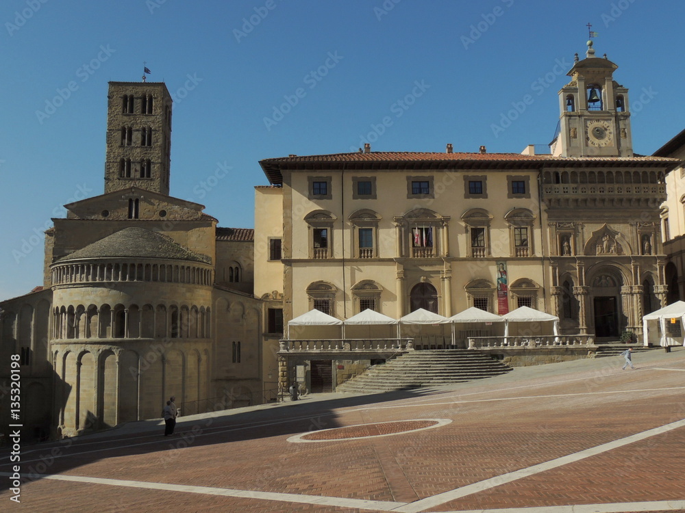 Arezzo - piazza grande