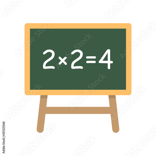 School board with Simple Equation