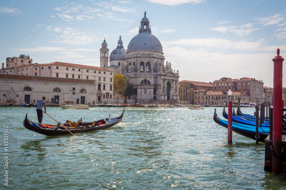 Venice, Grand Canal and Gondola