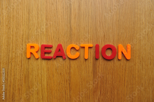 Wallpaper Mural Reaction word Torontodigital.ca
