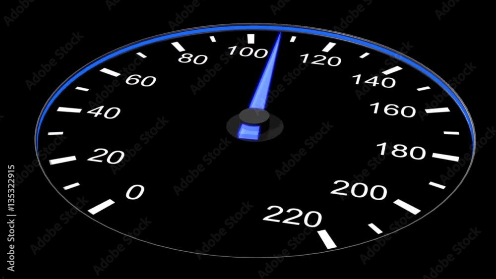 speedometer - close up of a modern accelerating speedometer speedometer - close up of a modern accelerating speedometer