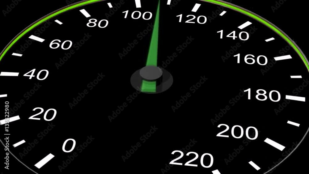 speedometer - close up of a modern accelerating speedometer speedometer - close up of a modern accelerating speedometer