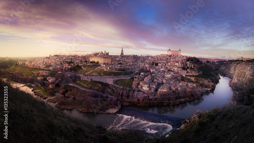 Toledo sunset