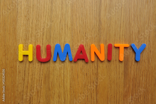 Wallpaper Mural Humanity word Torontodigital.ca