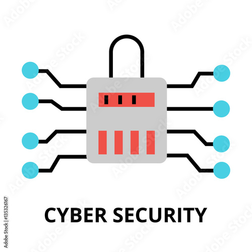 Cyber security icon