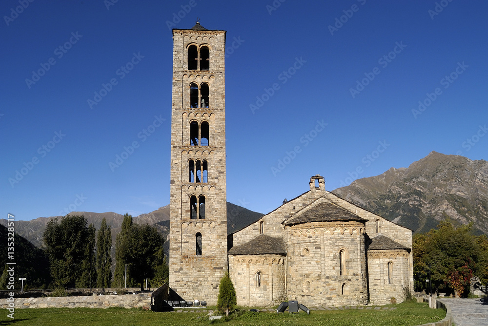 Romanesque church of Sant Climent de Taull, Boi Valley, LLeida province, Catalonia, Spain