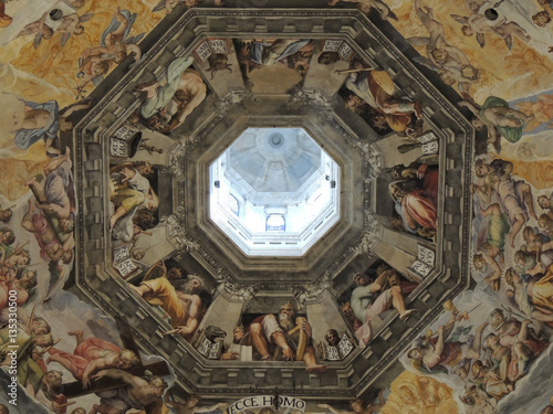 Firenze - cupola del Brunelleschi nella Chiesa di Santa Maria del Fiore