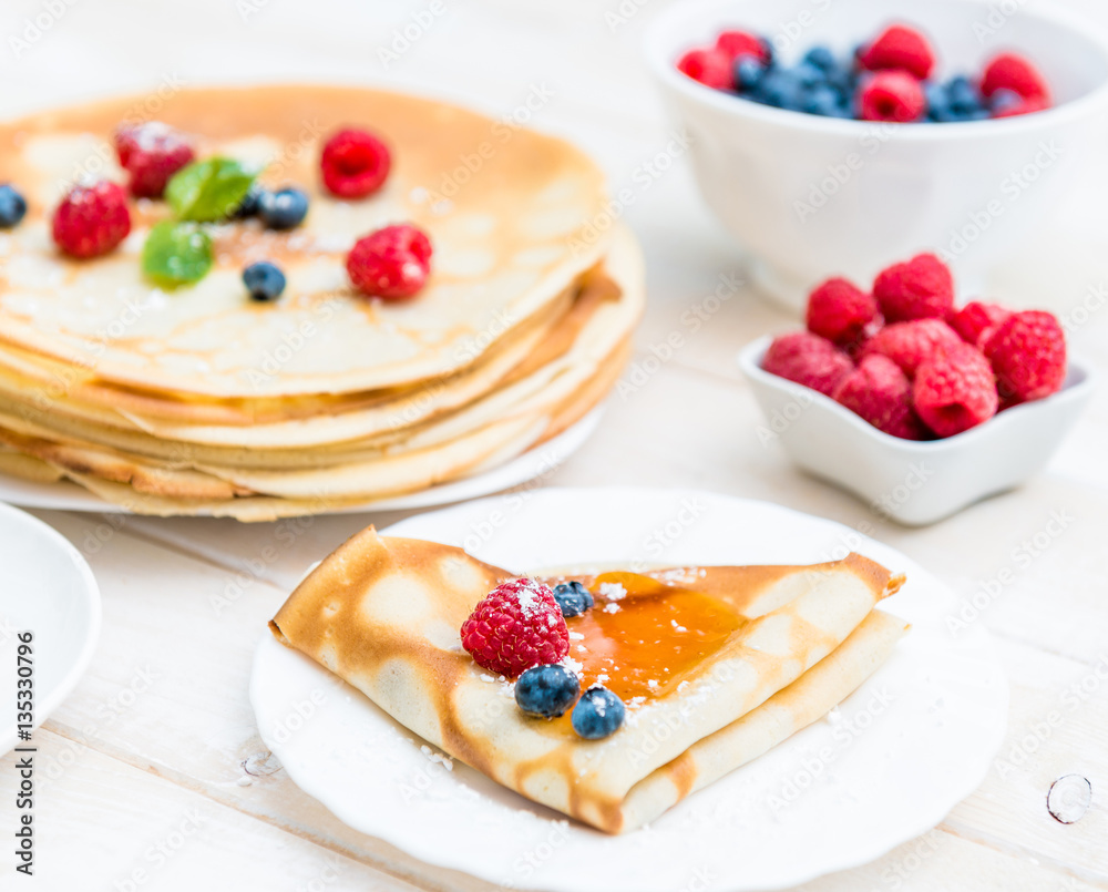 breakfast with pancakes breakfast with pancakes