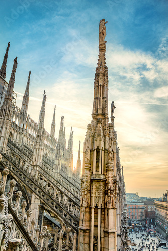 View from the Milan Cathedral