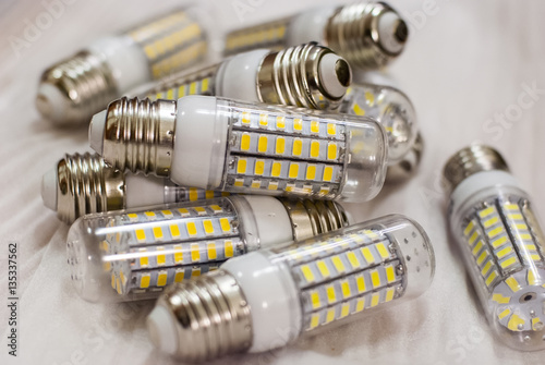 Valokuva LED lighting lamps