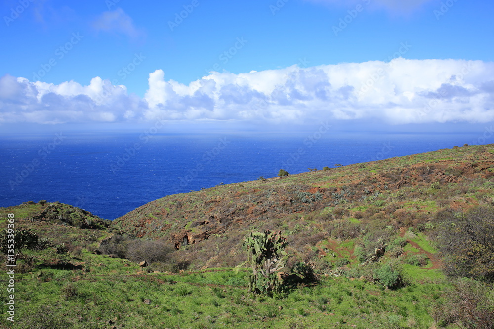 Idyllic landscape on La Palma Island, Canary Islands, Spain Idyllic landscape on La Palma Island, Canary Islands, Spain
