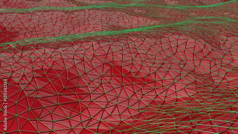 Abstract red animation background Abstract red animation background