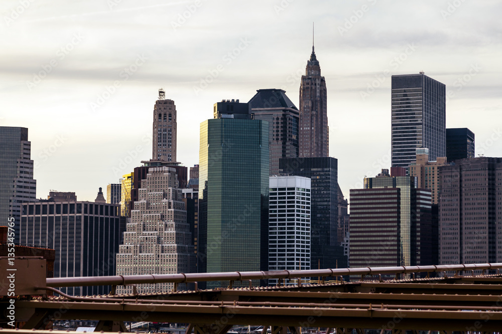 Downtown Manhattan Skyline