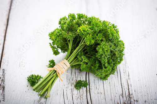Fresh organic parsley 