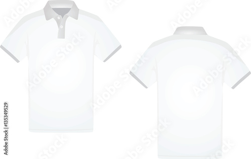 Men polo t-shirt vector