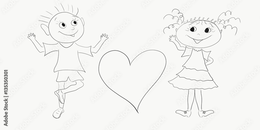 Coloring Valentine Coloring Valentine