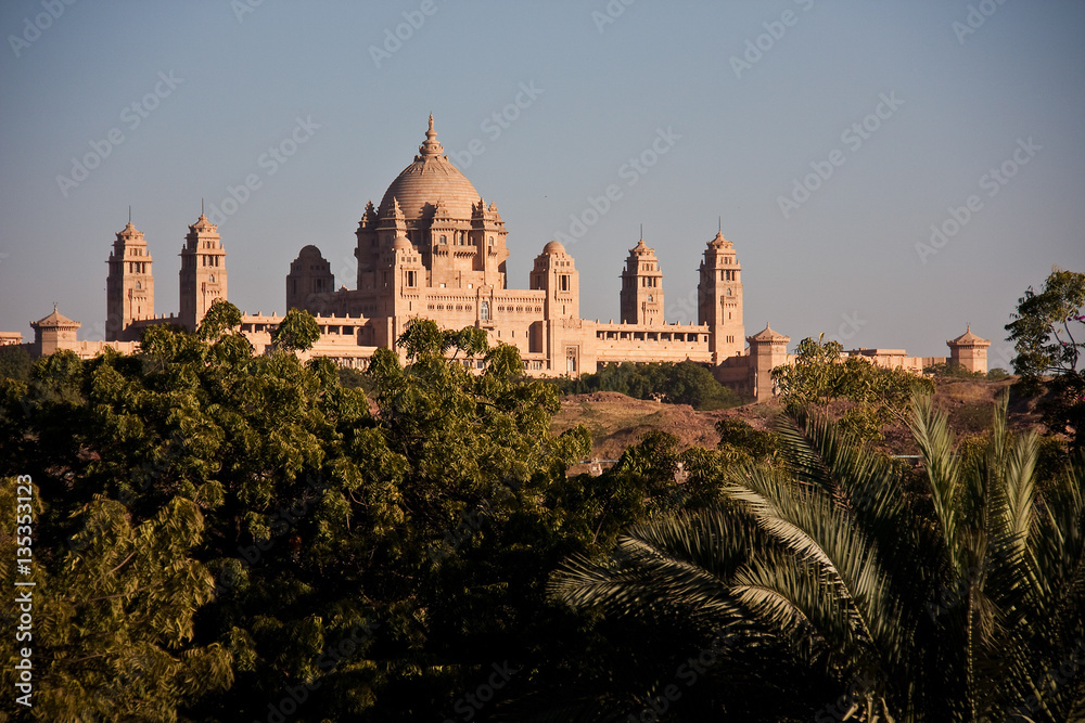 Indien - Rajasthan - Jodhpur - Umaid Bhawan Palace Indien - Rajasthan - Jodhpur - Umaid Bhawan Palace