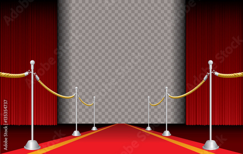 red carpet trans stage