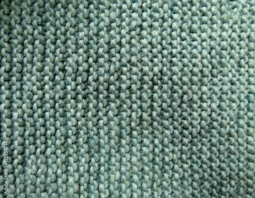 Green knitted background