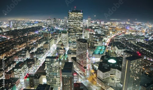 boston usa panorama photo