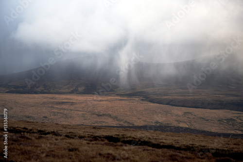 weather breakdown - Wicklow Mountains - Ireland