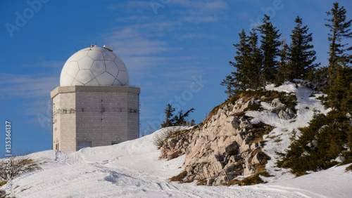 Astronomical observatory, telescope in Bosnia, mountain Jahorina 
