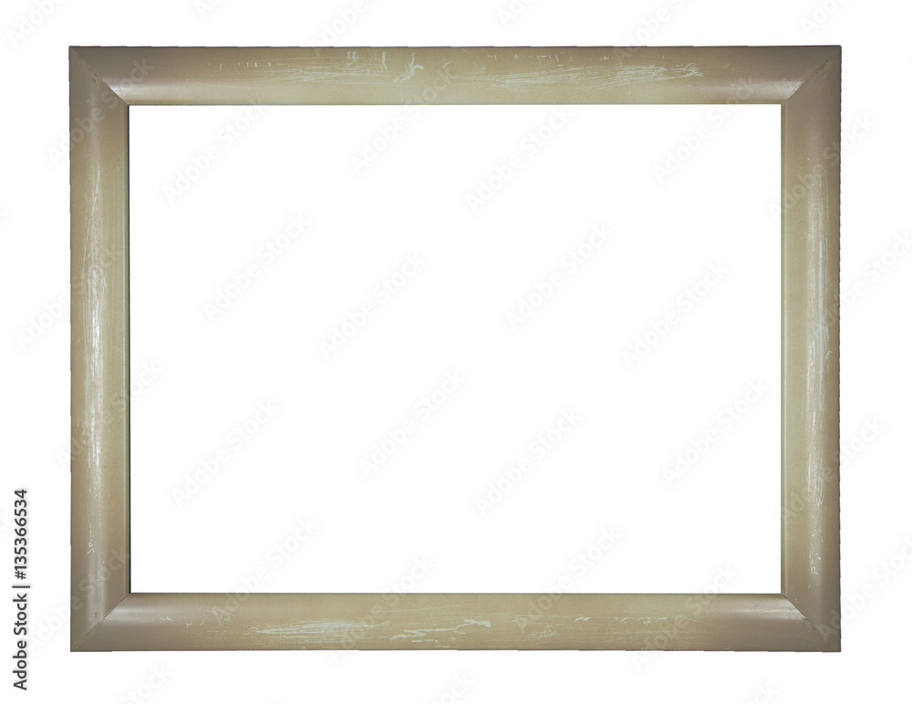Fototapeta premium wood frame isolated