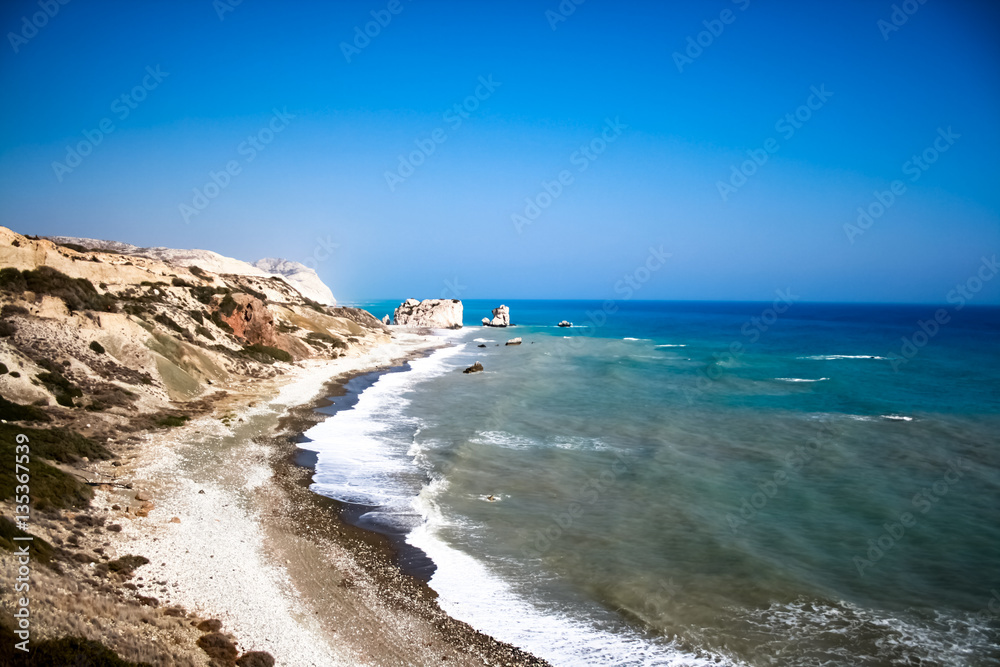 beautiful views of the coastline. Cyprus