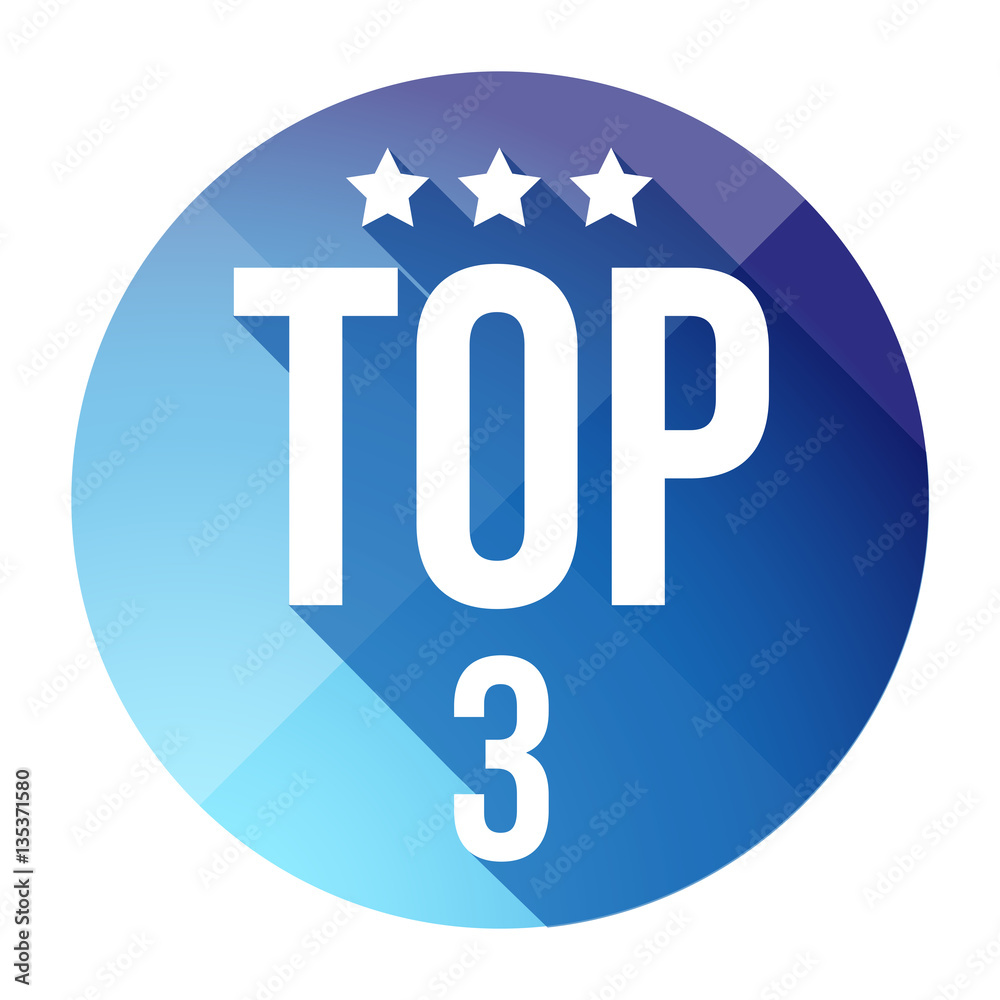 Top Three button vector Top Three button vector