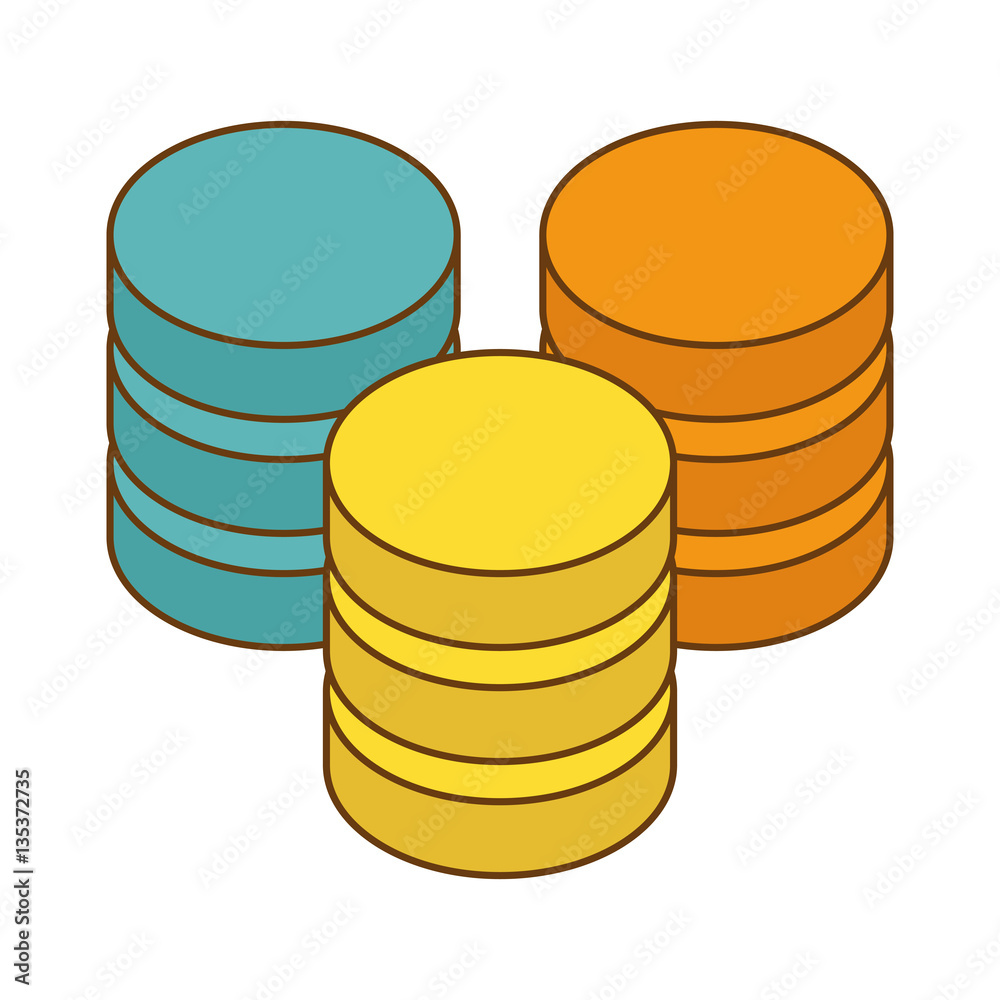 database hosting icon image design, vector illustration database hosting icon image design, vector illustration