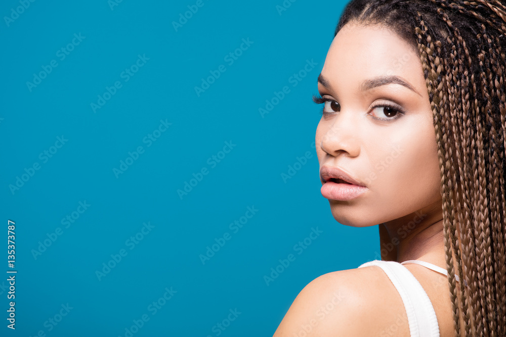 Φωτογραφία Beauty portrait of african girl.