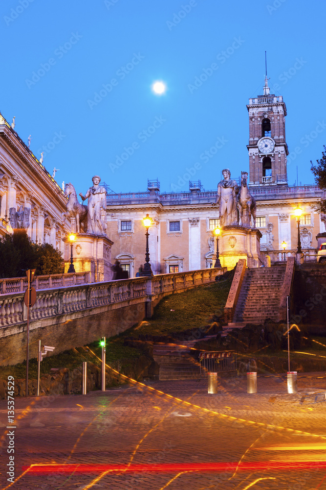 Naklejka premium Rome City Hall