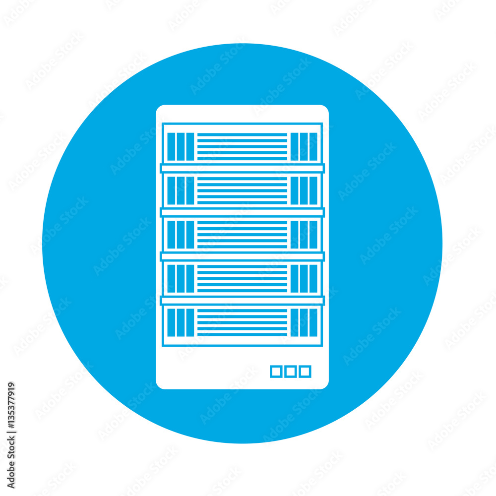 data center storage two tone button icon image vector illustration design data center storage two tone button icon image vector illustration design