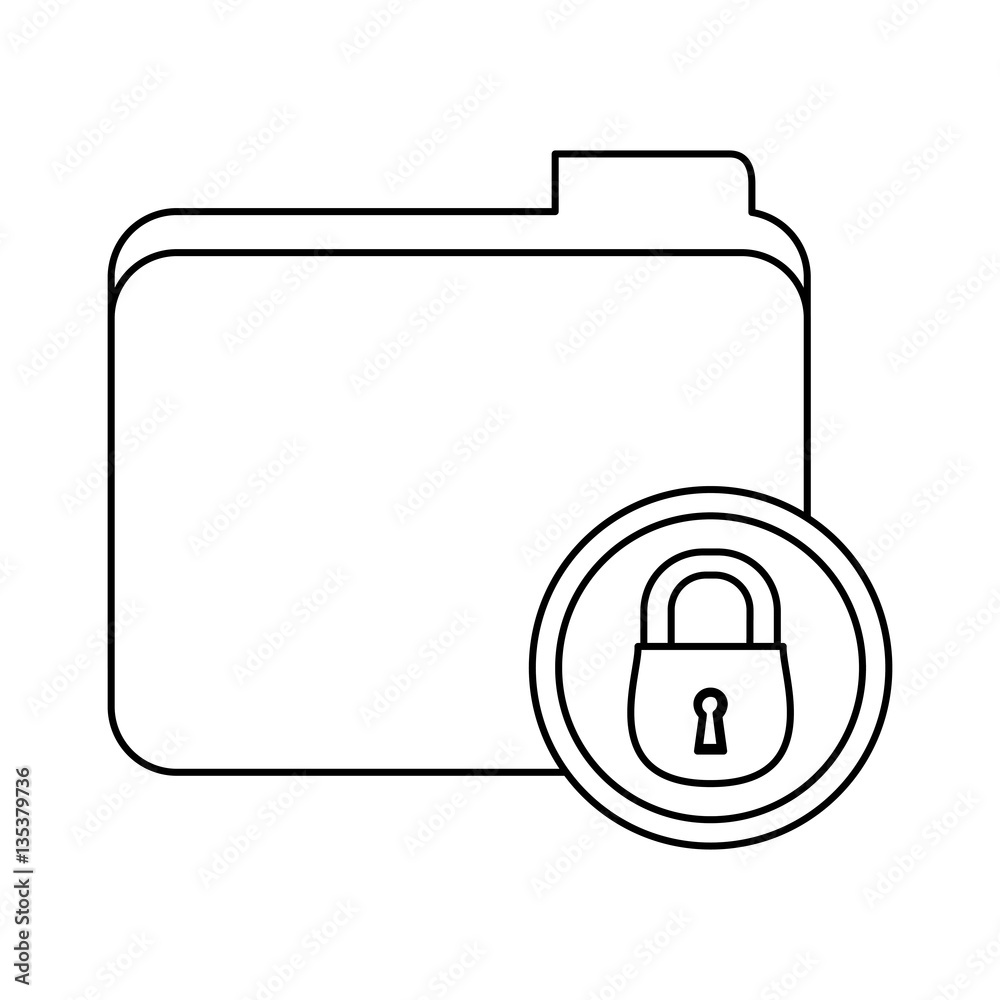 figure file data center security icon, vector illustration figure file data center security icon, vector illustration