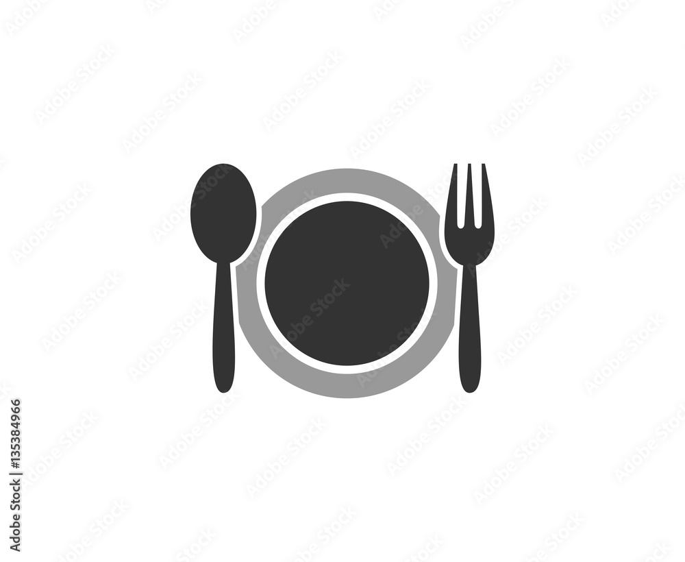 Fototapeta Food logo