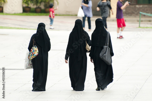 Photography Women in Burqa - Kuala Lumpur - Malaysia