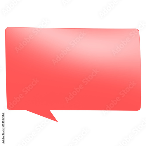 Free Download Red speech bubble - GFXLoad