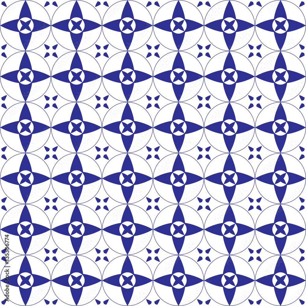 ornamental style pattern - abstract background