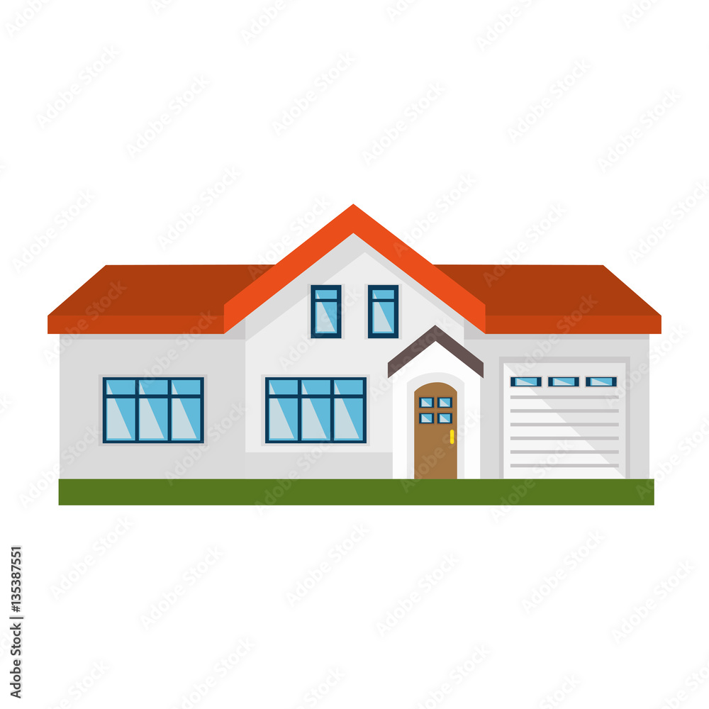 exterior house isolated icon vector illustration design exterior house isolated icon vector illustration design