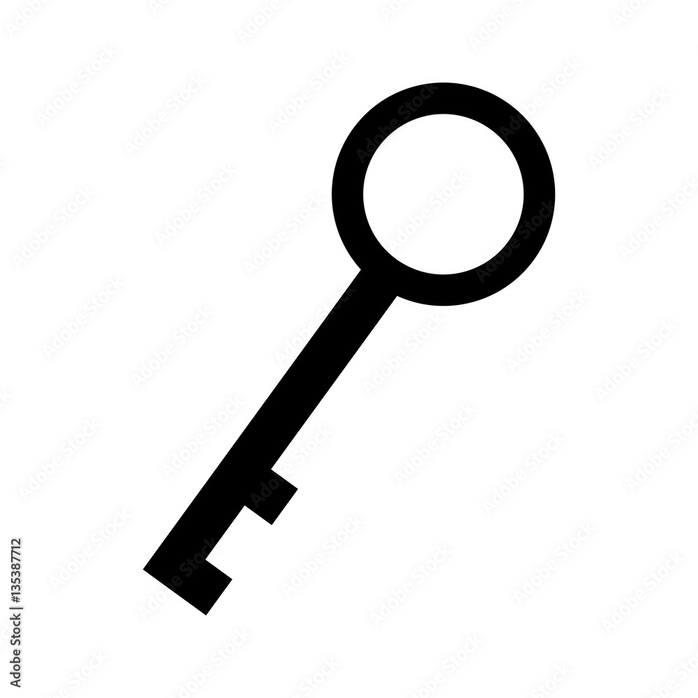 security key isolated icon vector illustration design security key isolated icon vector illustration design