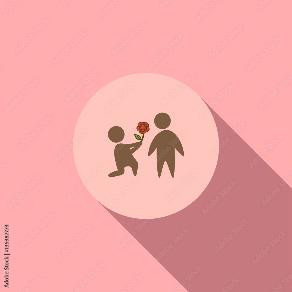 couple lovers vector icon isolated couple lovers vector icon isolated