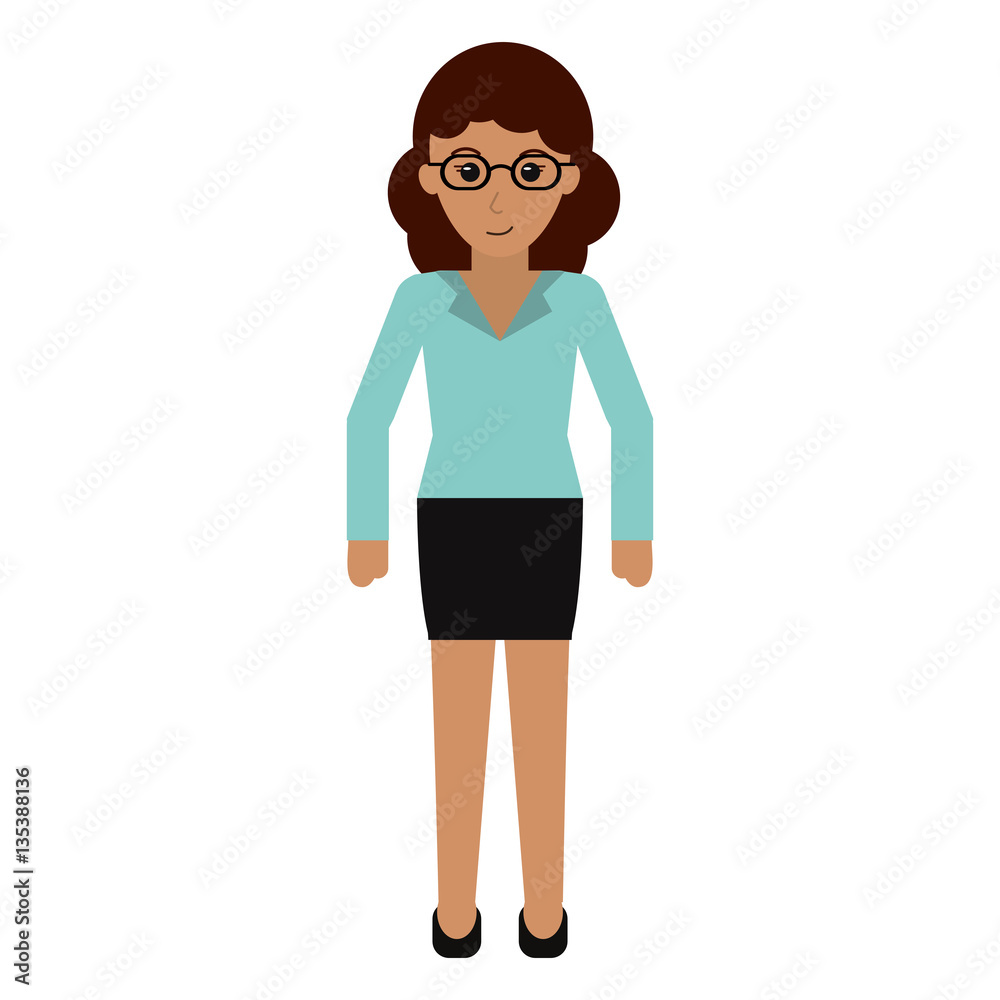 woman professional work office vector illustration eps 10 woman professional work office vector illustration eps 10