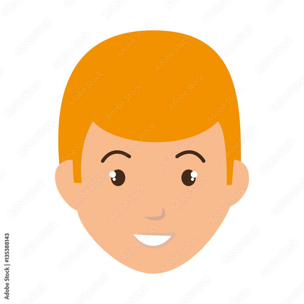 young man character icon vector illustration design young man character icon vector illustration design