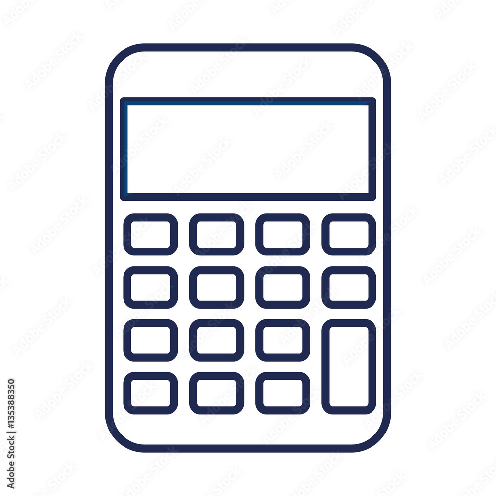 calculator math isolated icon vector illustration design calculator math isolated icon vector illustration design