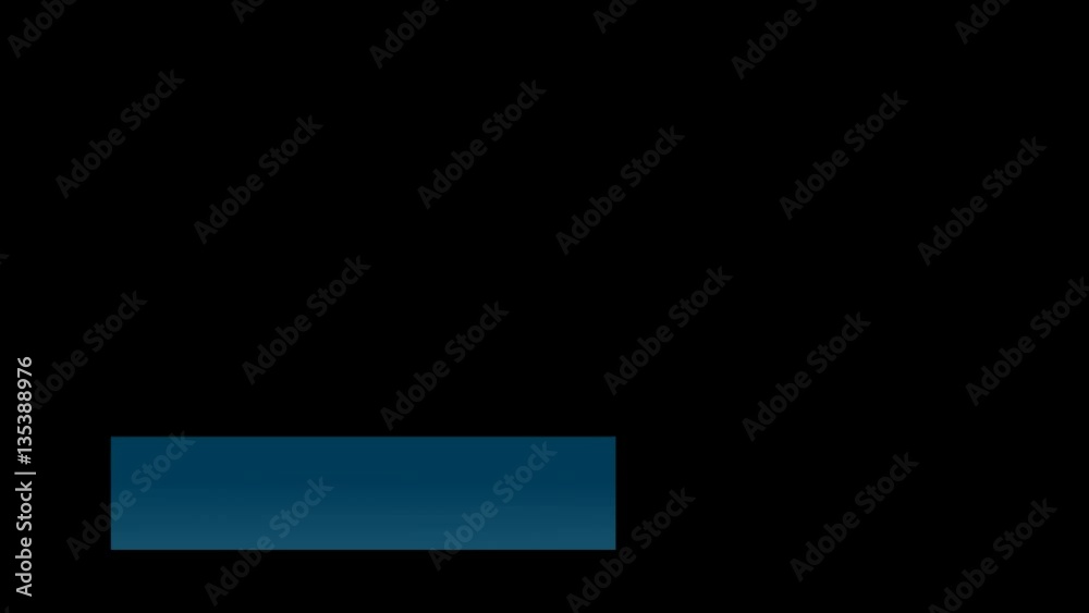 Blue Lower Third Title Strap on Transparent Background (alpha channel) Blue Lower Third Title Strap on Transparent Background (alpha channel)