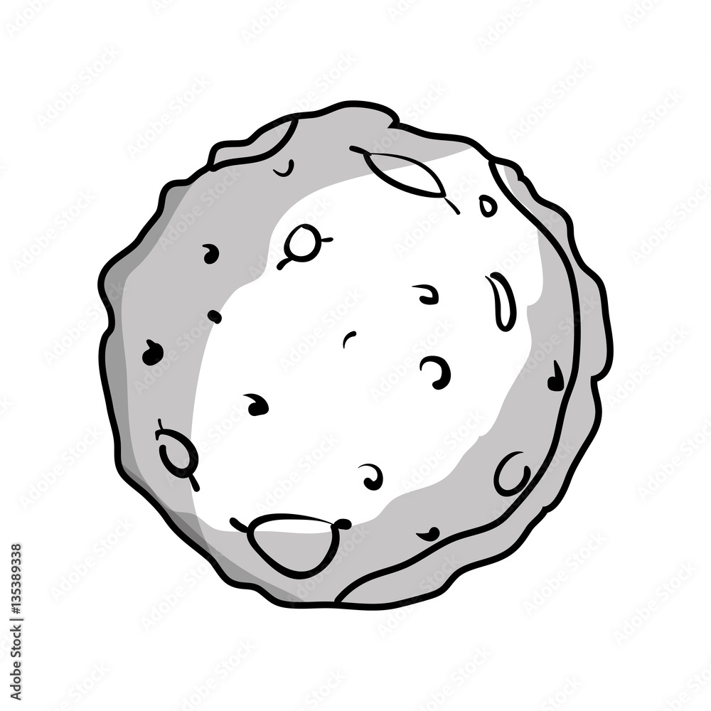 Planet of the solar system vector illustration design Planet of the solar system vector illustration design