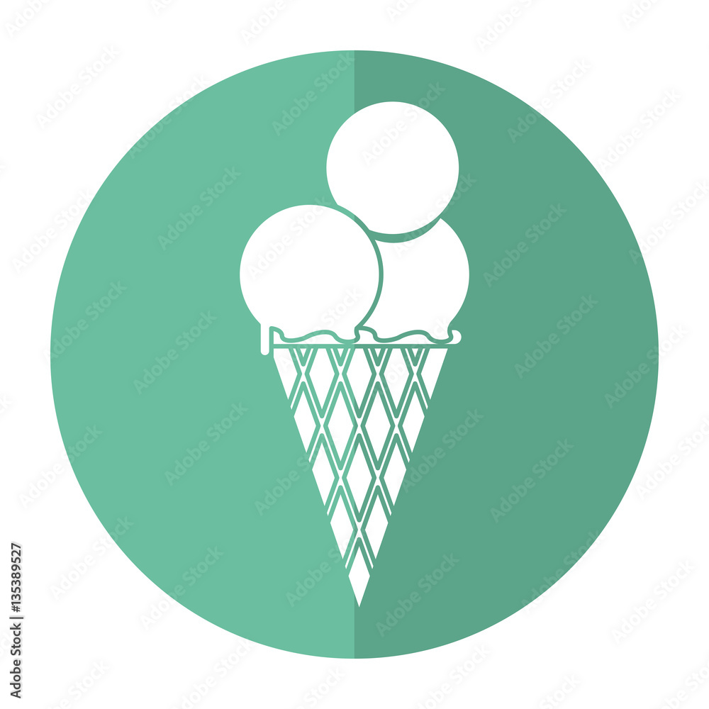 ice cream cone sweet delicious shadow vector illustration eps 10 ice cream cone sweet delicious shadow vector illustration eps 10