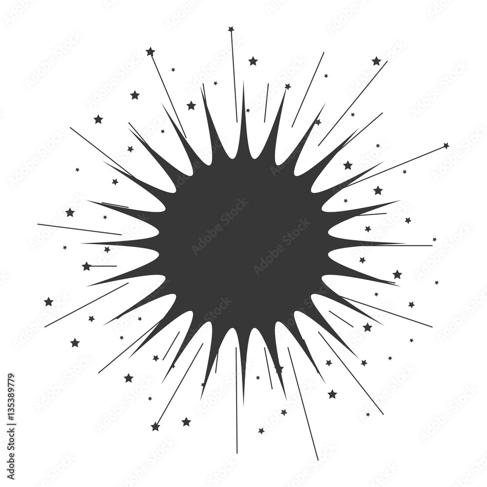 sun burst frame icon vector illustration design sun burst frame icon vector illustration design